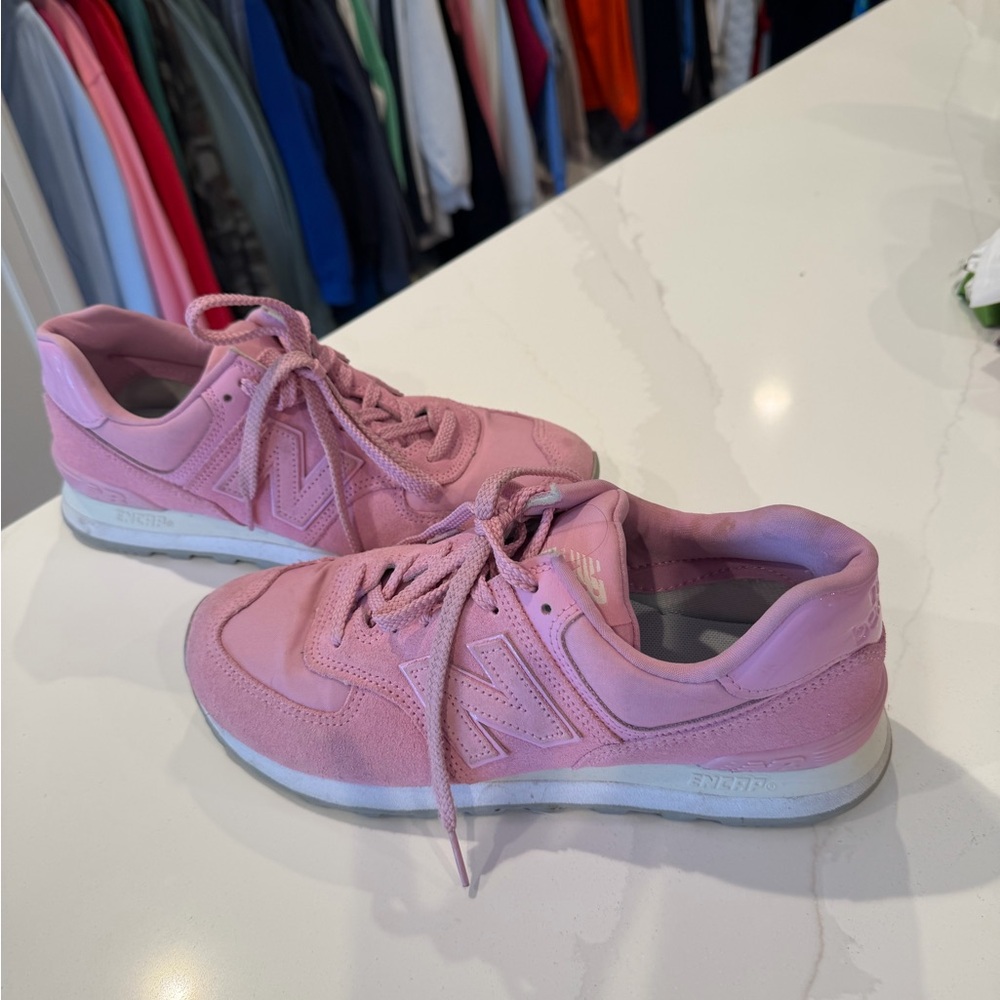 New Balance Women's Soft Pink Sneakers